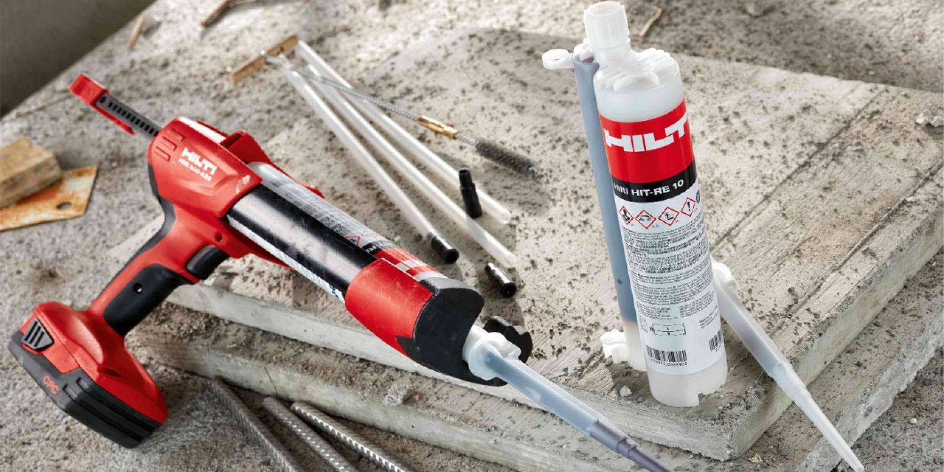 Hilti HIT-RE 10 580 ml injectable mortar system