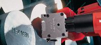X-MC MS 8/10 钢材标记压印 圆形与挠曲尖端的字符，适用于压印金属及特殊标记应用 产品应用 1