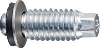 S-BT-GR HL AL 双头螺栓 螺纹旋入式双头螺栓（采用不锈钢公制螺纹），适用于在铝材上进行格栅紧固，可用于高度腐蚀环境