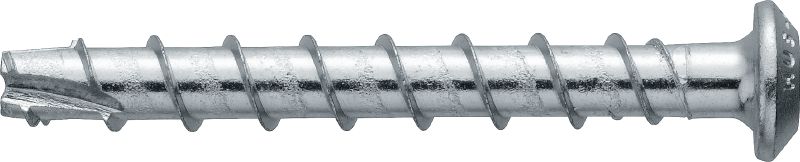 HUS3-PS 6 螺旋锚栓 超高性能的螺旋锚，用于在混凝土中更快地进行永久性紧固（碳钢，小盘头钉）