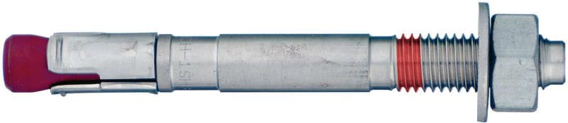 HST-HCR 锚栓 顶级性能的膨胀锚栓，适用于裂缝混凝土的日常静态荷载和地震荷载（高耐腐蚀性）