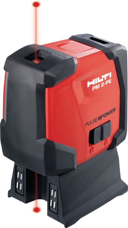PM 2-PE 点激光仪 带 2 点和红色光束的高精度铅垂激光仪