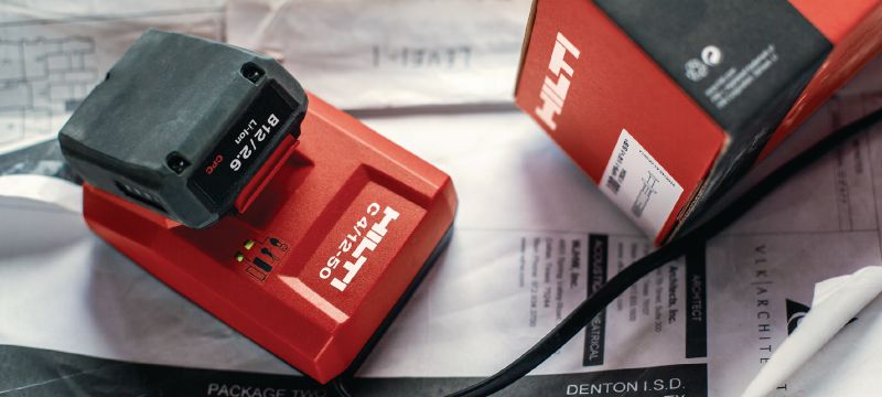 C4/12-50 轻型充电器 精密充电器适用于喜利得 12V 锂电池 产品应用 1