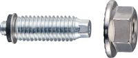 S-BT MR HL 双头螺栓（铝材） 螺纹旋入式双头螺栓（采用不锈钢公制螺纹），适用于在铝材上进行多用途紧固，可用于高度腐蚀环境