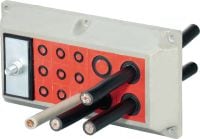CFS-T STRF 系统 运输框适用于装配模块，以密封贯穿配电箱的电缆 产品应用 1
