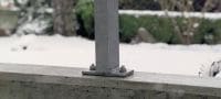 HSC-AR 浅切底锚栓 超高性能的浅埋切底锚栓（不锈钢，外螺纹） 产品应用 3