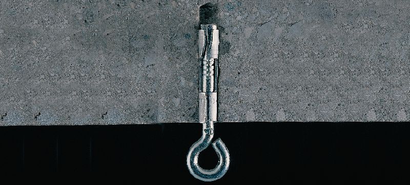 HA 8 吊环锚栓 经济型钩具/环锚，用于混凝土中的悬吊紧固 产品应用 1