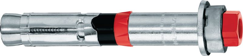 HSL4-B 重型锚栓 顶级性能的重型锚栓，经认证可用于混凝土中安全相关的应用（碳钢）