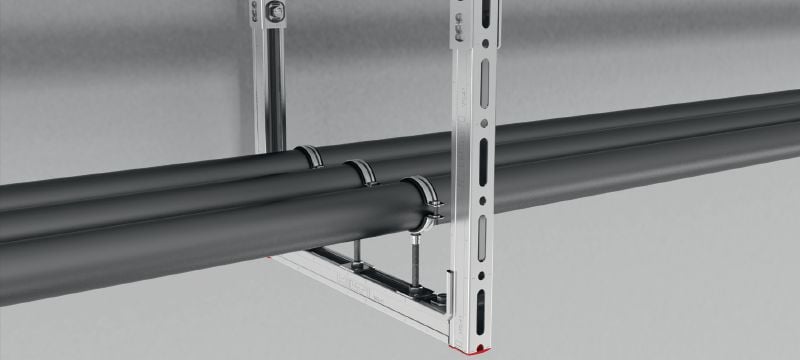 MQ-41 槽钢 适用于中型应用的热镀锌 41 mm 高 MQ 抗压杆槽钢 产品应用 1