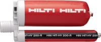 HIT-HY 200-R 化学锚固 超高性能注射型复合砂浆，经认证适用于钢筋连接和重型锚固