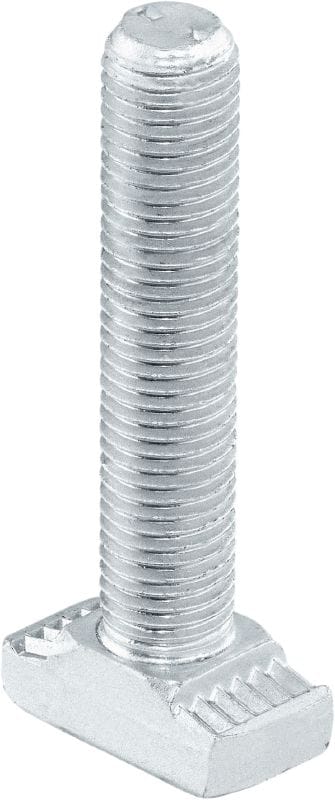 HBC-T 锯齿 T 形螺栓 卷边带有锯齿的 T 形螺栓，适用于张力和垂直的剪切荷载（3D 负荷）