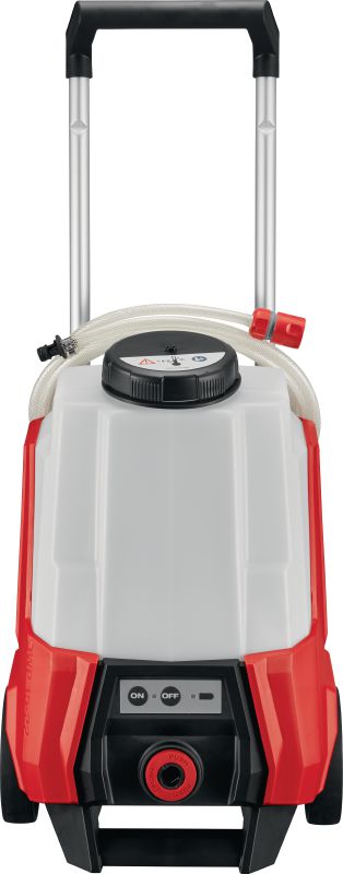 DWP 15-22 水箱 电池驱动的供水箱，适用于湿切割/取芯（Nuron 电池平台）
