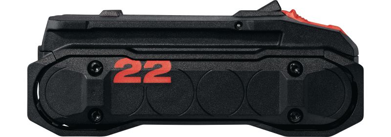 B 22-55 Nuron 电池 紧凑轻巧的 22V 锂电池，适用于使用 Nuron 电动工具的轻型工作