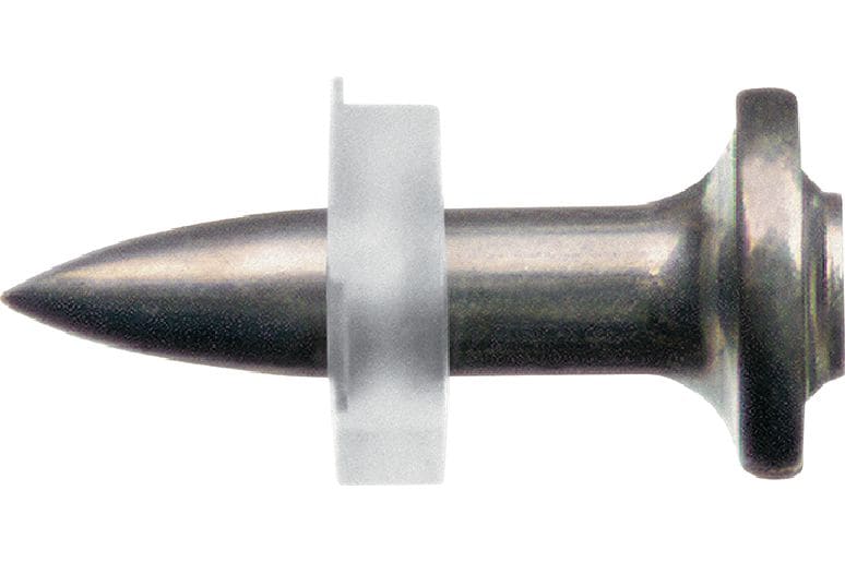 X-R P8 不锈钢钉 高性能的单发钢钉，适合在腐蚀性环境中钢材上搭配火药驱动工具使用