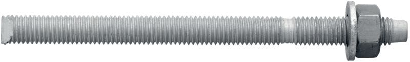 HAS-E-F-5.8 锚杆 高性能锚杆，适用于裂缝混凝土的化学胶囊（5.8 热镀锌）