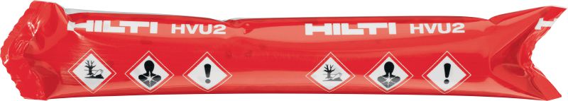HVU2 锚栓胶囊 超高性能箔黏着剂胶囊，适用于混凝土重型锚固