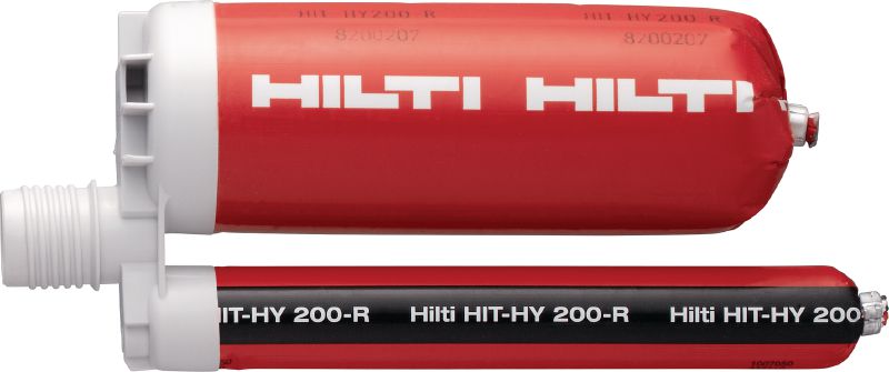HIT-HY 200-R 化学锚固 超高性能注射型复合砂浆，经认证适用于钢筋连接和重型锚固