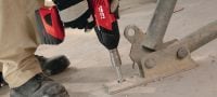 KWIK HUS 螺旋锚 优质的螺旋锚，适用于在混凝土或砖石中的永久性紧固件或可重复使用的临时性紧固 (碳钢、六角头) 产品应用 1