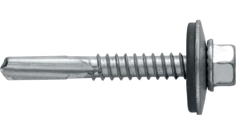 S-MD55GZ 自钻金属螺丝 自钻螺丝， 16 mm 垫圈 (碳钢)