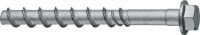 HUS4-HF 自攻锚栓 顶级性能的自攻锚栓，适用于在混凝土中进行快速又经济的紧固（耐腐蚀涂层，六角头）